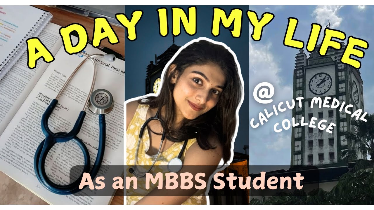 A Day in My Life as an MBBS Student | Calicut Medical College | Swathi Chola