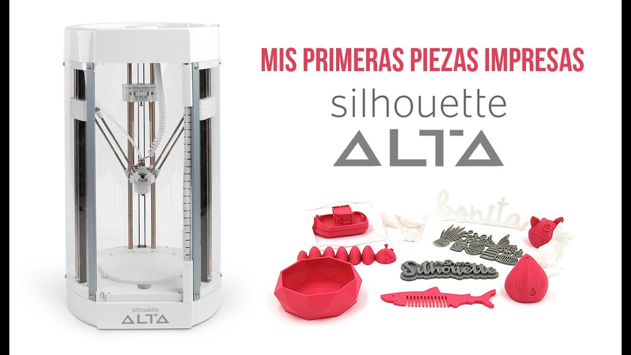 Mis primeras piezas con Silhouette Alta