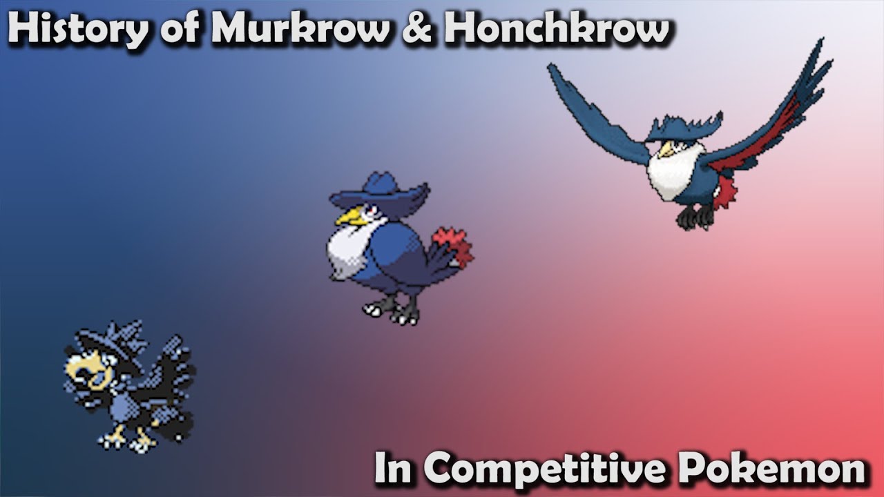 How GOOD were Murkrow & Honchkrow ACTUALLY - History of Murkrow & Honchkrow in Competitive Pokemon