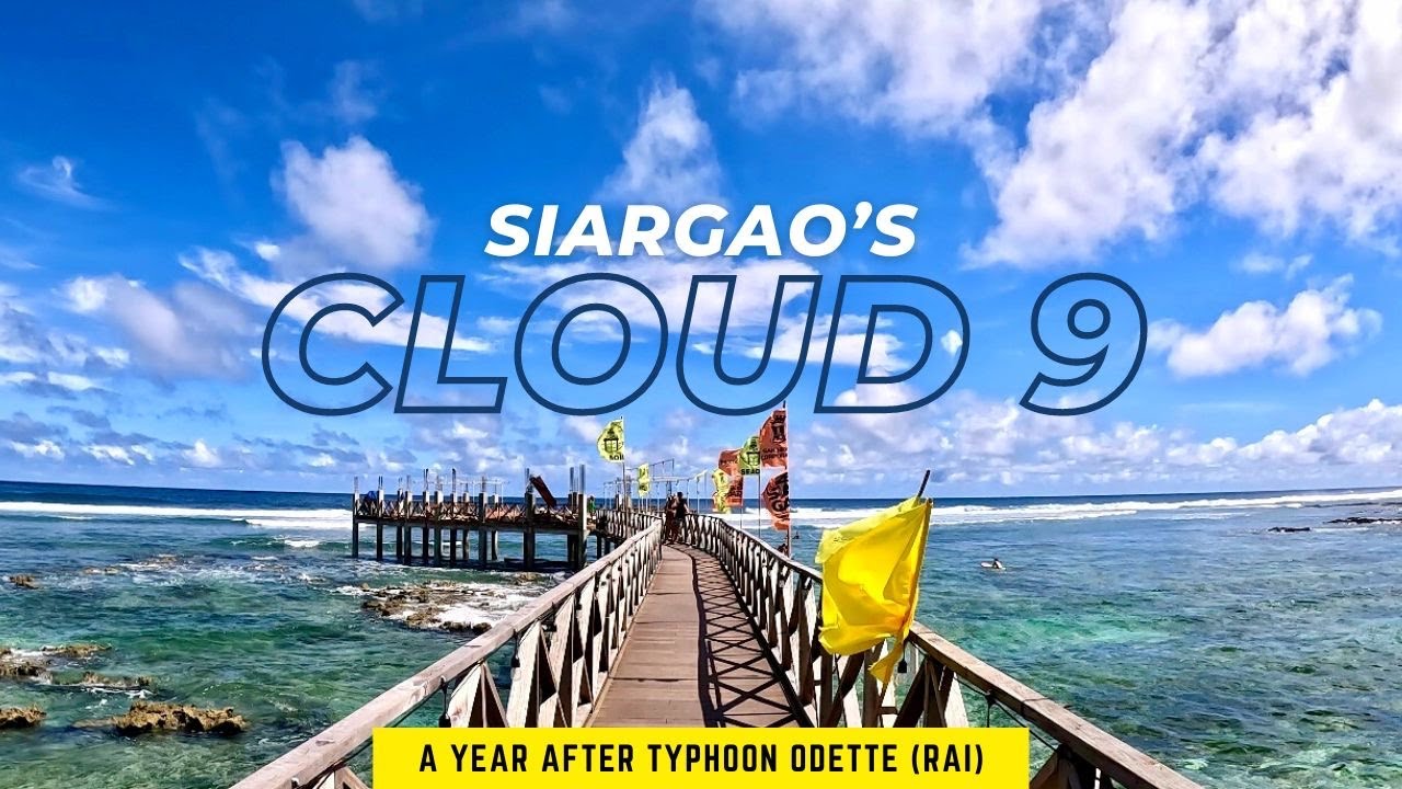 🇵🇭 [4K] Cloud 9 Siargao – The best surfing spot in the Philippines | Virtual Walking Tour
