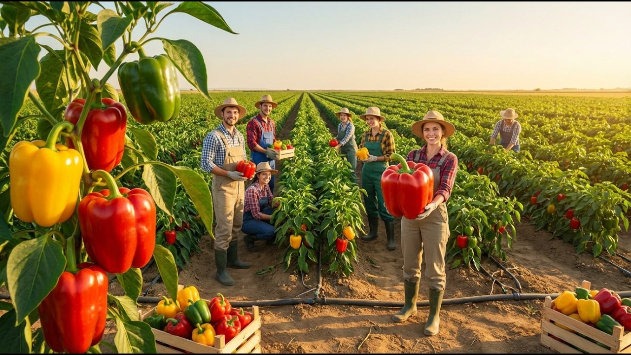 How Were They Able to Grow Bell Peppers in the Desert? The Method and the Results Will Surprise You