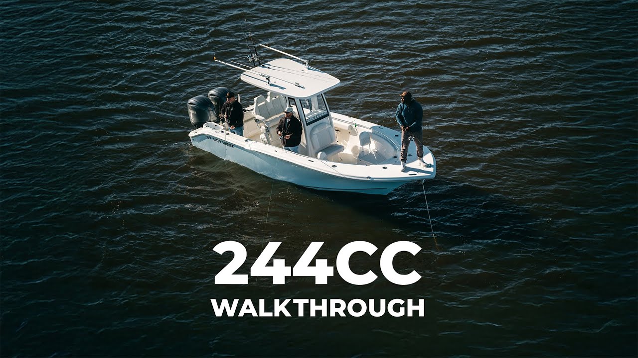 Key West Boats 244CC Walkthrough