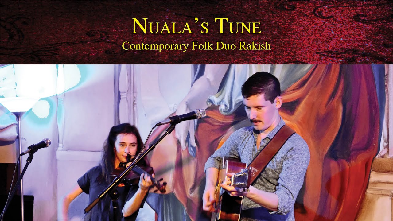 Contemporary Folk Duo Rakish performing Nuala's Tune | Cafe Paradiso in Fairfield, Iowa
