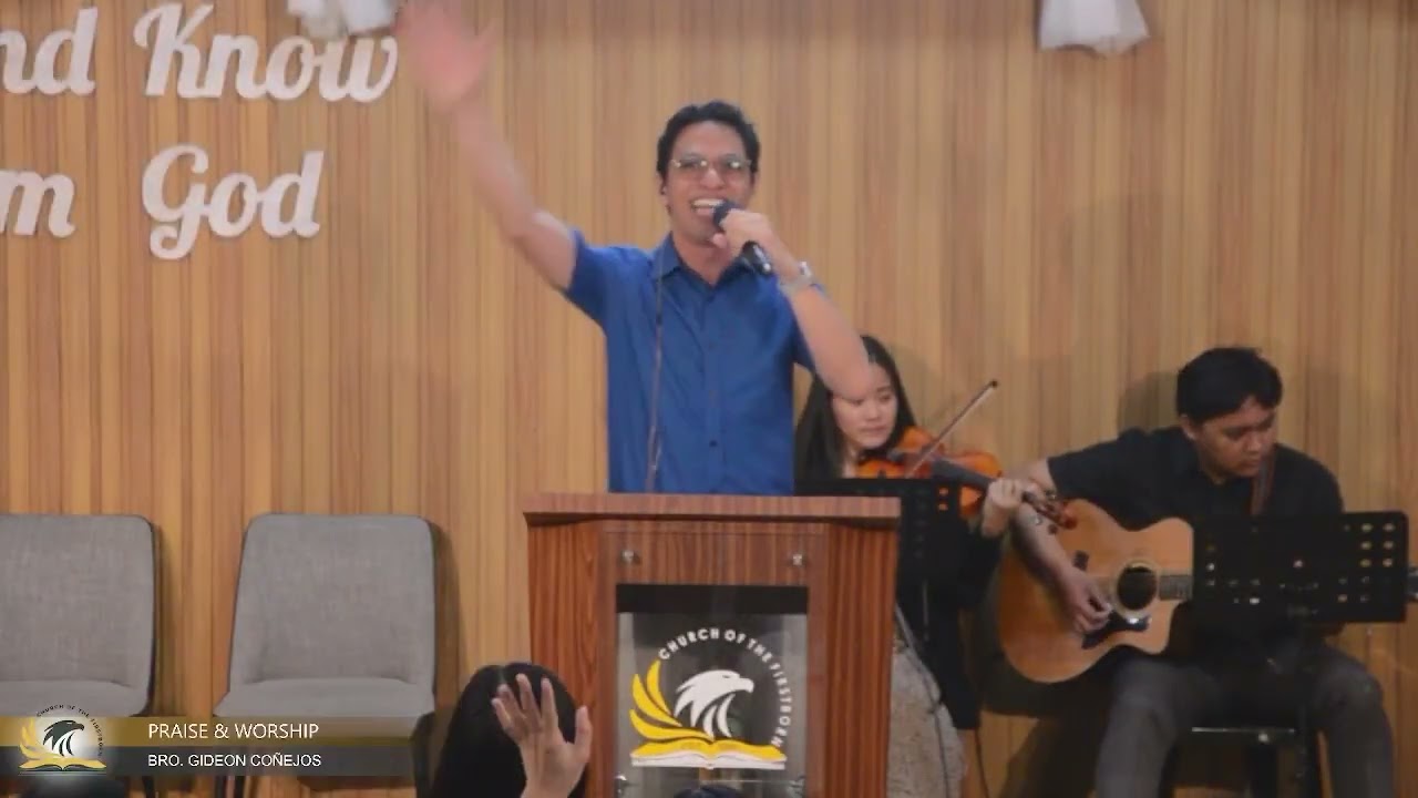 PRAISE & WORSHIP // 22 February 2026 // Bro. Gideon Coñejos