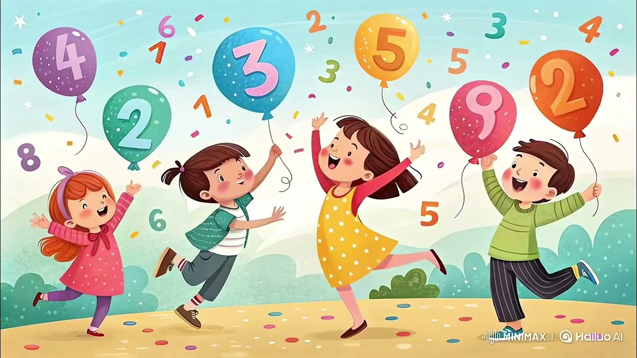 ✅ A Dança dos Números – Música Infantil Educativa | Aprenda a Contar Brincando!
