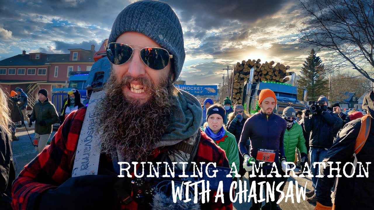 Running a Marathon with a Chainsaw!!!