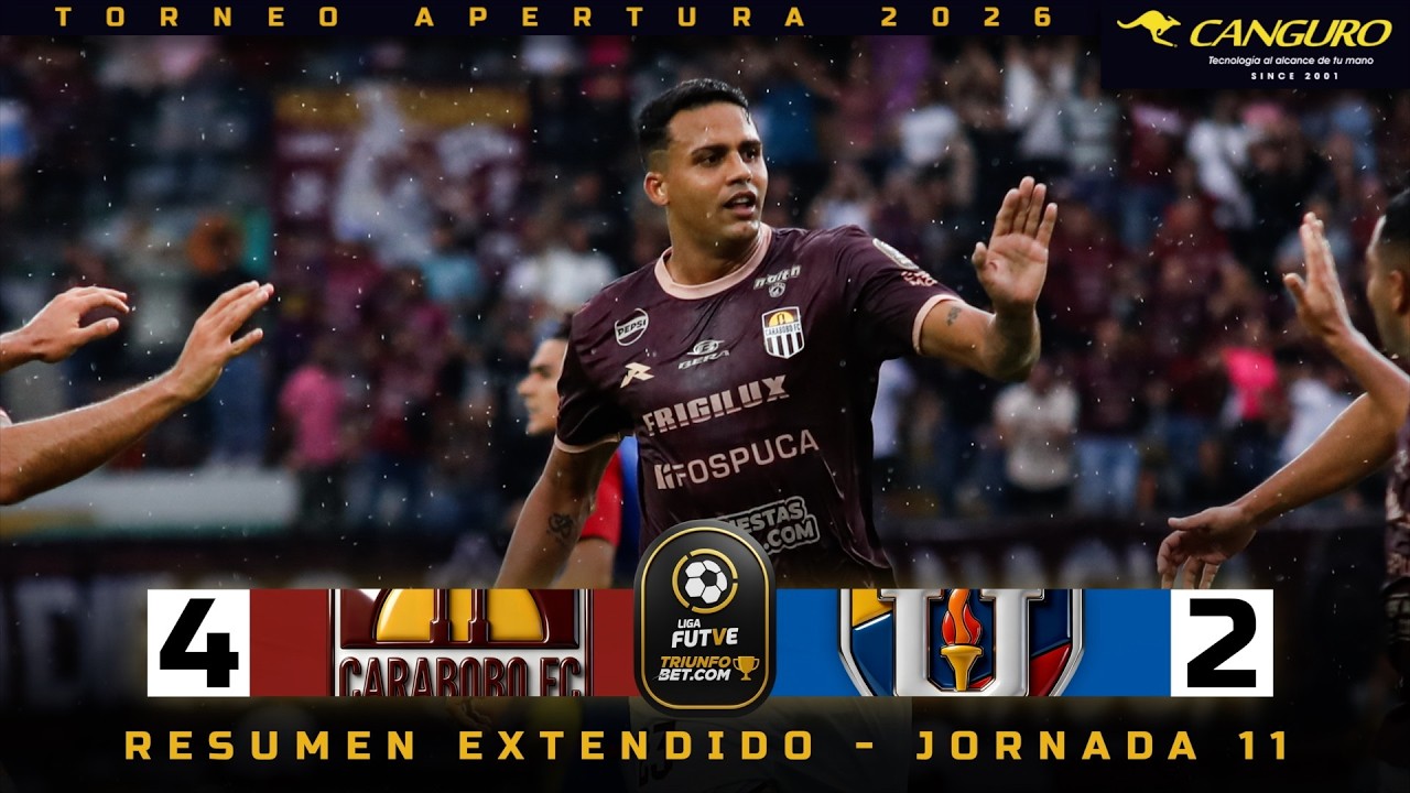 ROZSZERZONE PODSUMOWANIE | Carabobo - UCV | FUTVE Liga Triunfobet