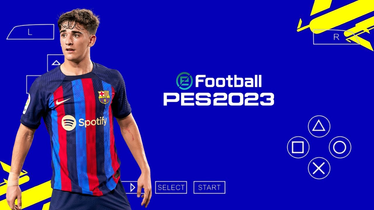 eFootball PES 2023 PPSSPP New Version Improved Graphics and Update Transfers