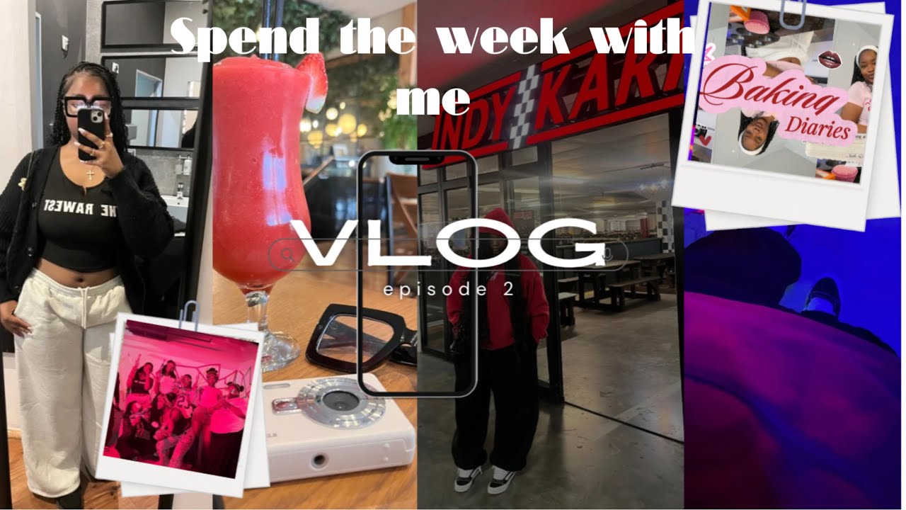 VLOG:Spend the week with me|laser tags|go karting|baking diaries[South Africa YouTuber]