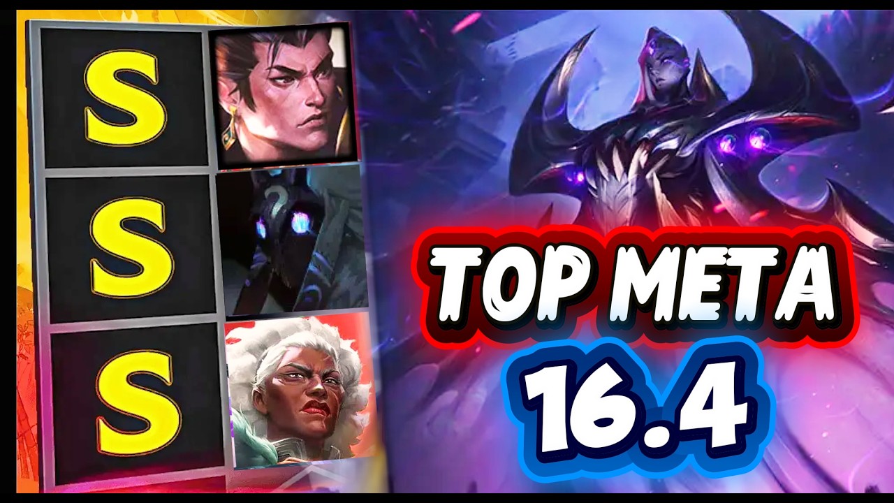 Meta 16.4 Chơi G&igrave;? 10 Form B&agrave;i MẠNH & ỔN ĐỊNH Nhất Để Leo Rank