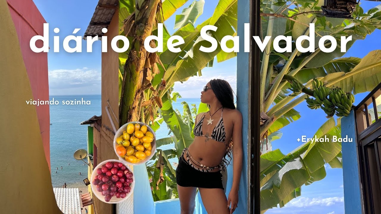 Viajei sozinha para Salvador Bahia | show Erykah Badu | Afropunk