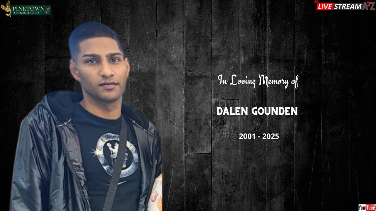 Funeral Service : Dalen Gounden