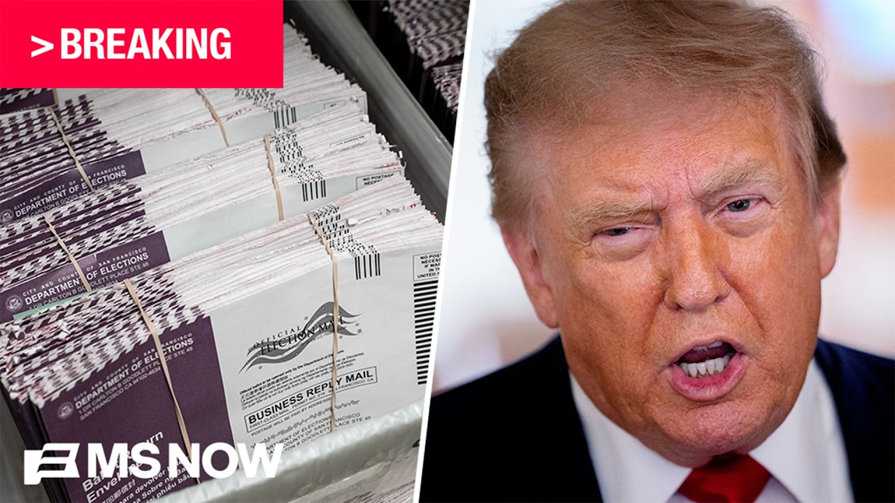 BREAKING: Trump asks Supreme Court to lift block on his VOTER SUPPRESSION push