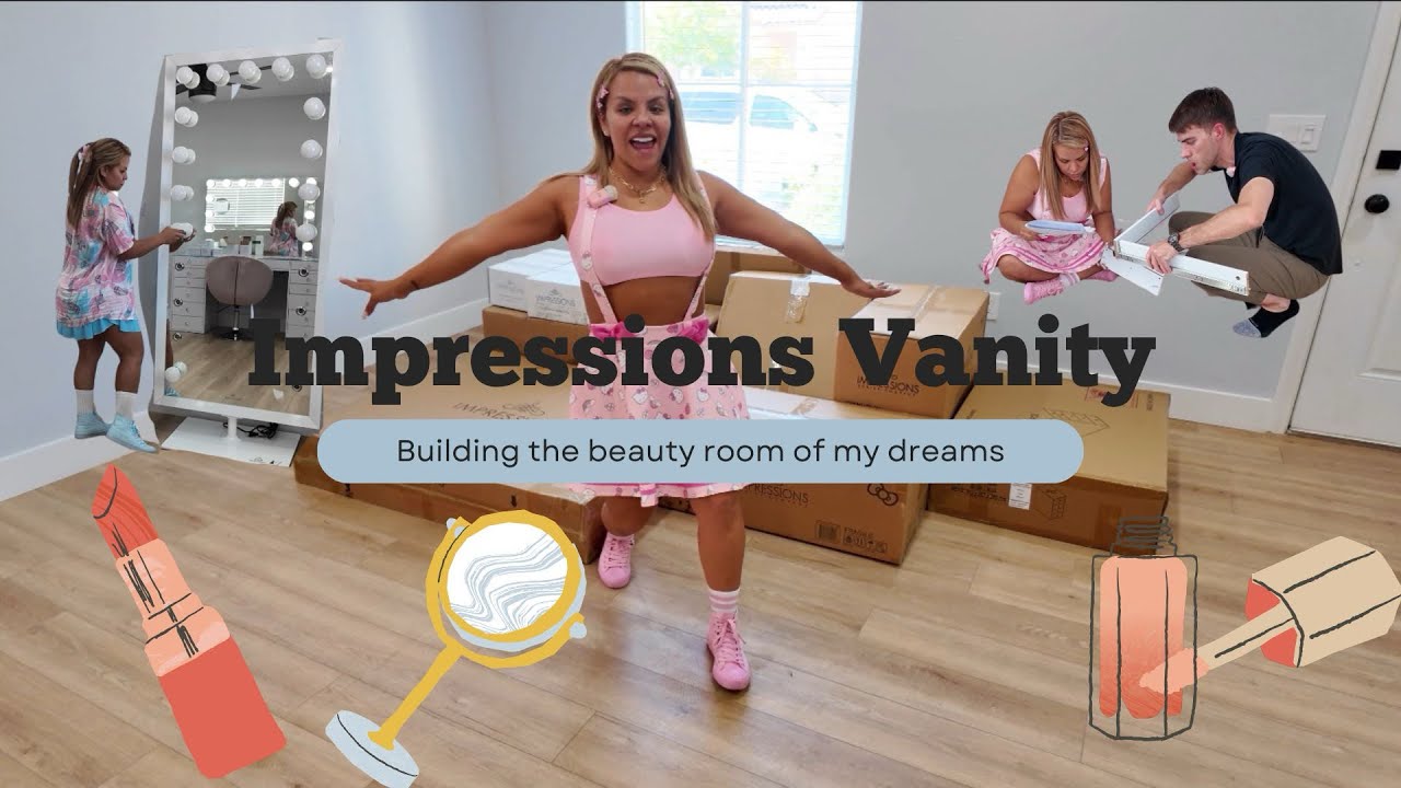 💕 From boxes to beauty paradise 💄✨  Impressions Vanity Josetty 