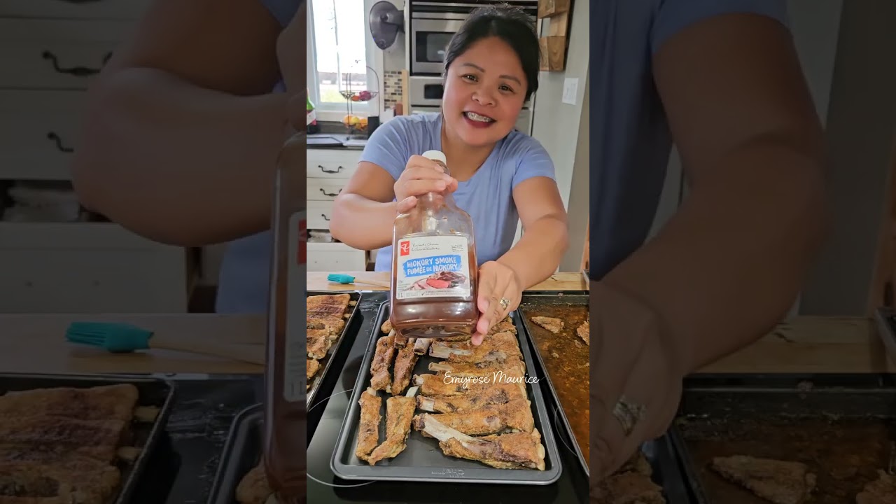 Tasty ribs for tonight with some friends
