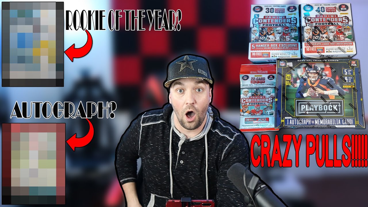 2020 Panini Contenders/Playbook Football Retail Blaster Box Opening! Rookie/Autograph Cards Pulled!!