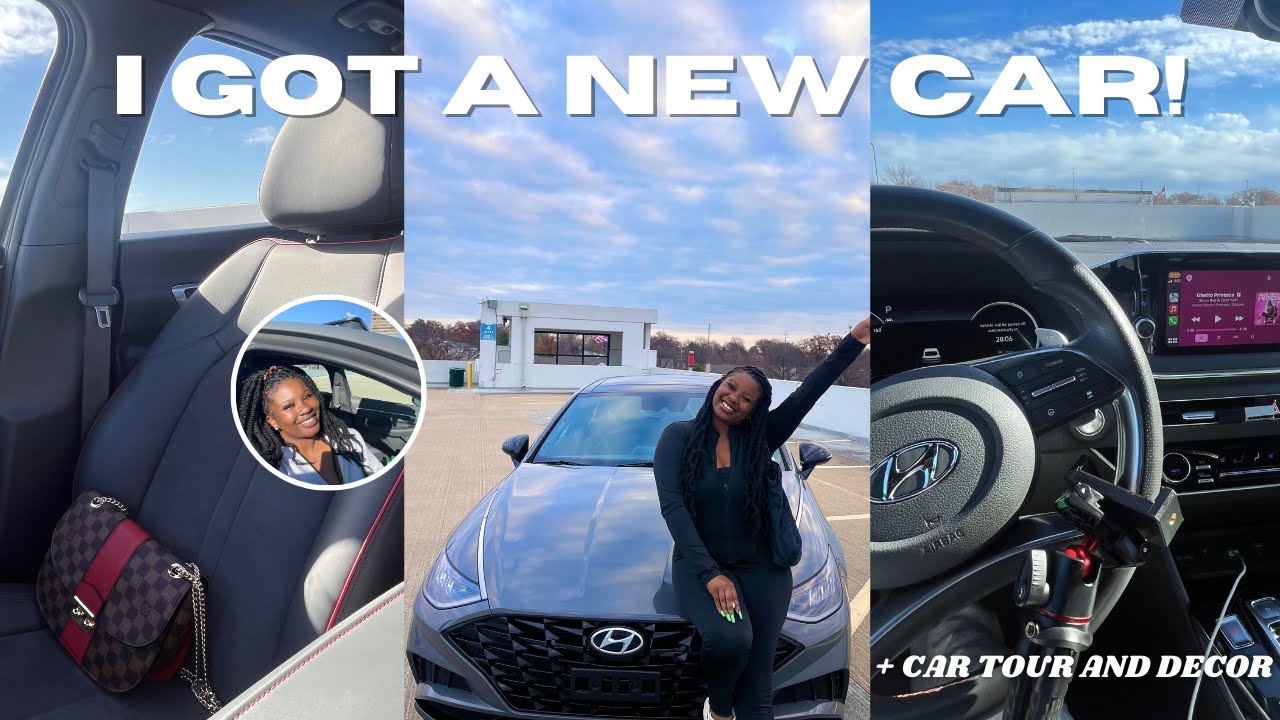 VLOG: I BOUGHT A NEW CAR! 🚗 | detailed car tour, decor, + more..  💗