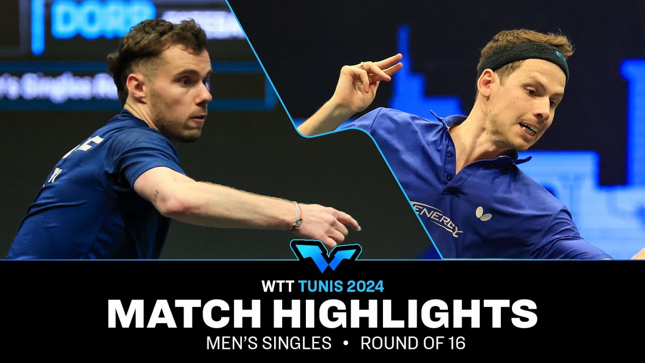 Jonathan Groth vs Esteban Dorr | MS R16 | WTT Contender Tunis 2024