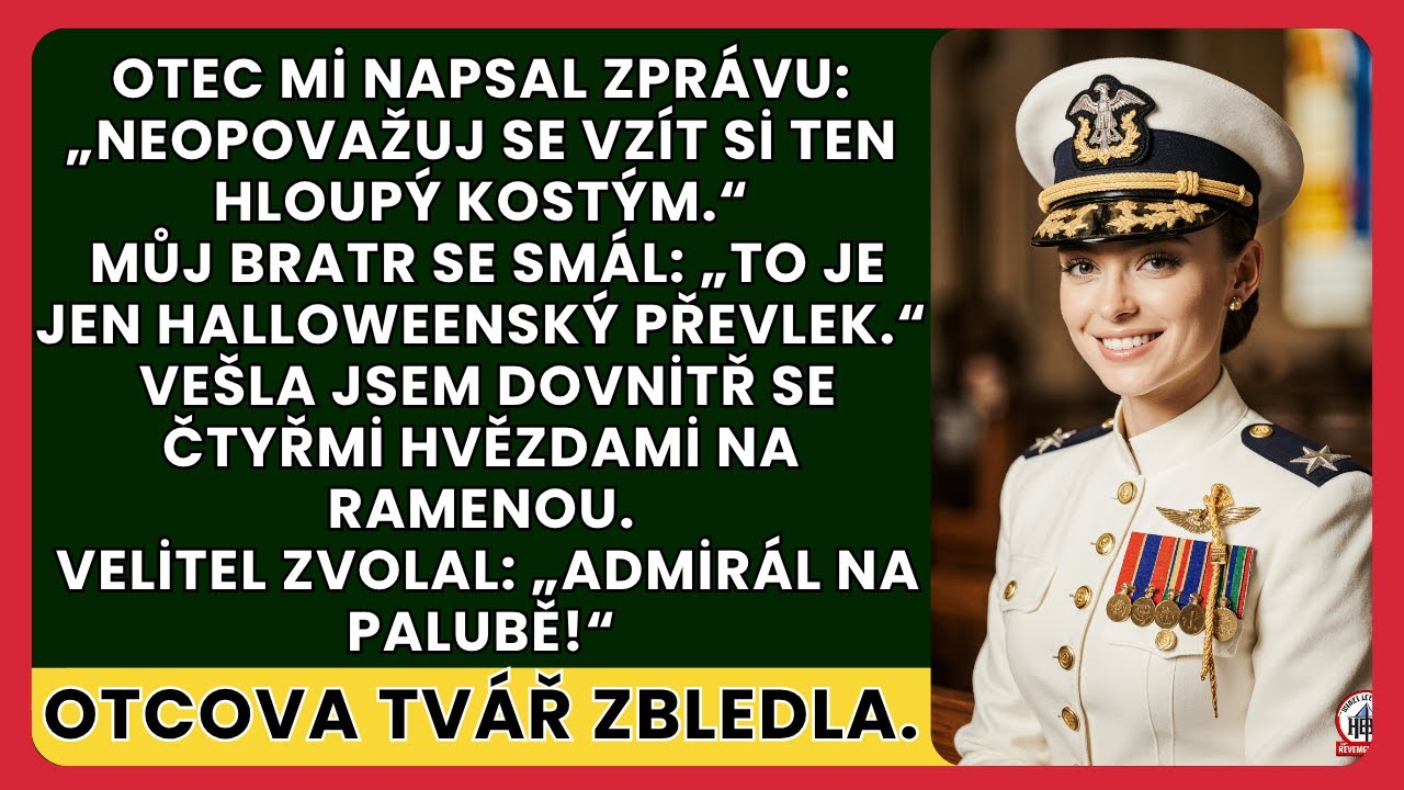 Táta se posmíval mé vojenské svatbě, dokud 150 vojáků nesalutovalo a jeho úšklebek nezmizel