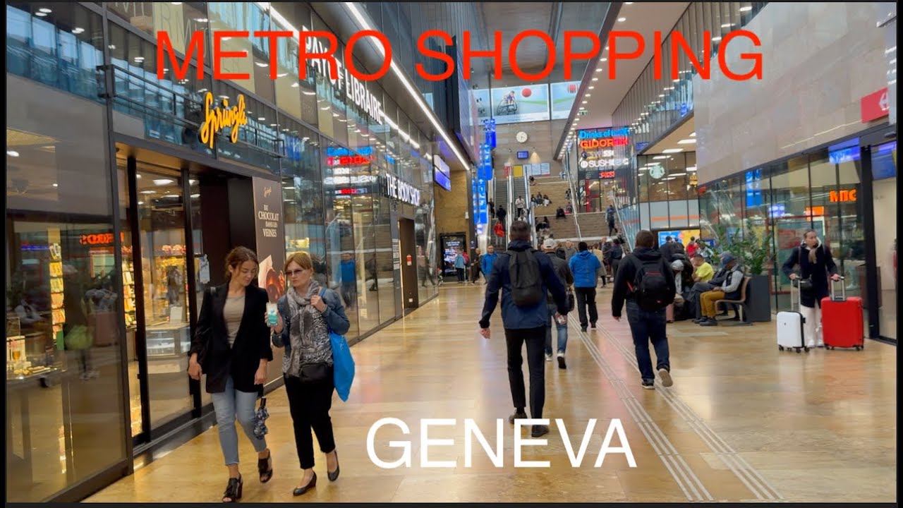 Geneva Metro Shopping Tour: Stylish Finds and Hidden Gems 🇨🇭
