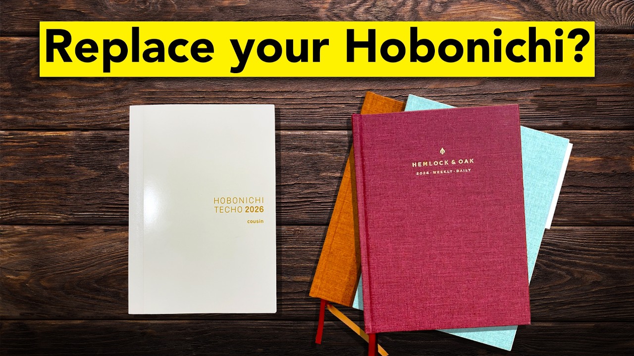 Hemlock & Oak Weekly • Ежедневник: пора заменить ваш Hobonichi?