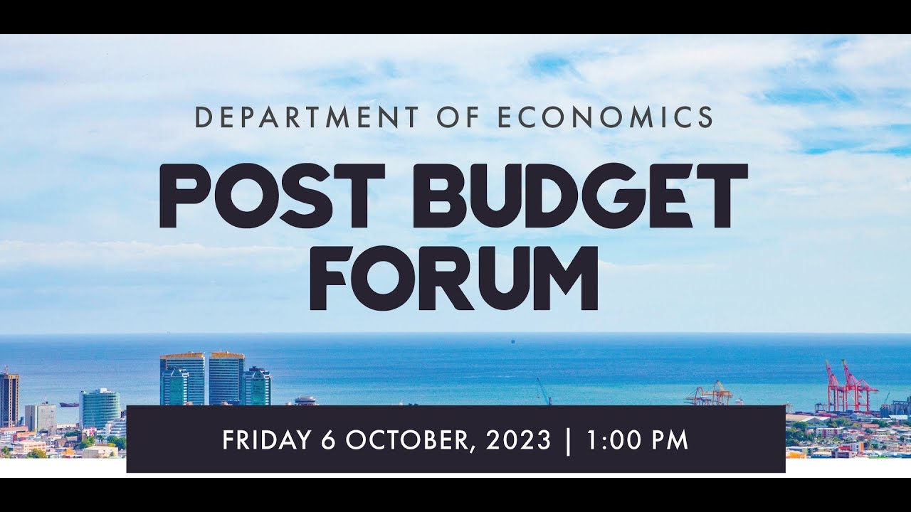 Department of Economic STA - Post Budget Forum 2023