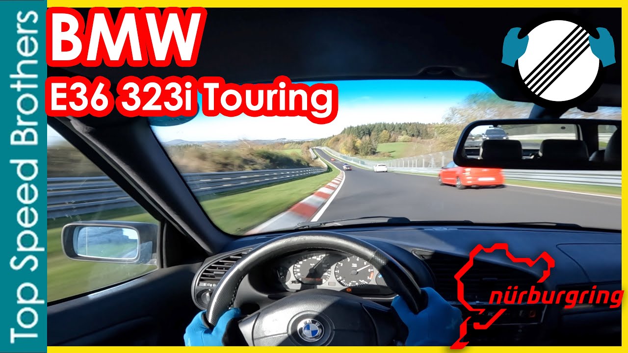 BMW e36 323i Touring (1996) POV Nürburgring