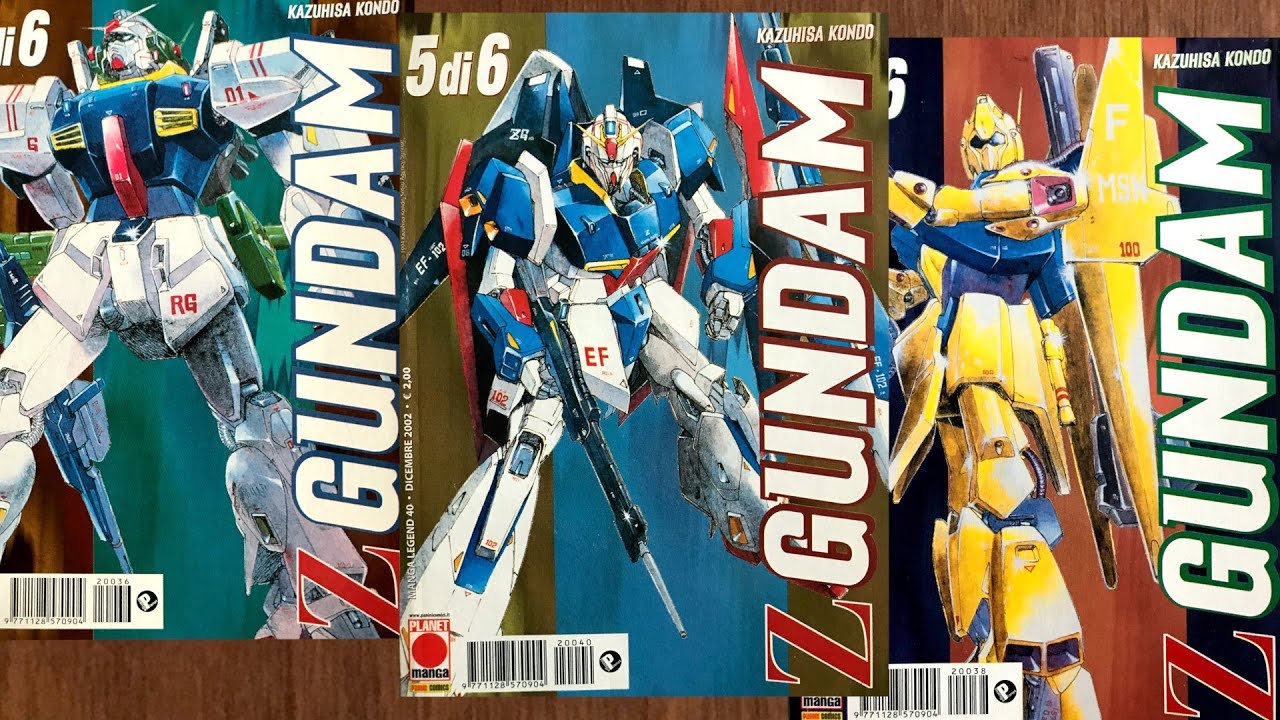 Z Gundam 1-6 Serie Completa - Recensione Planet Manga