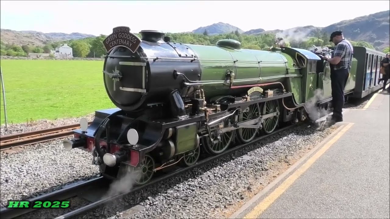 1 Green Goddess Comes To Cumbria Ravenglass & Eskdale Railway