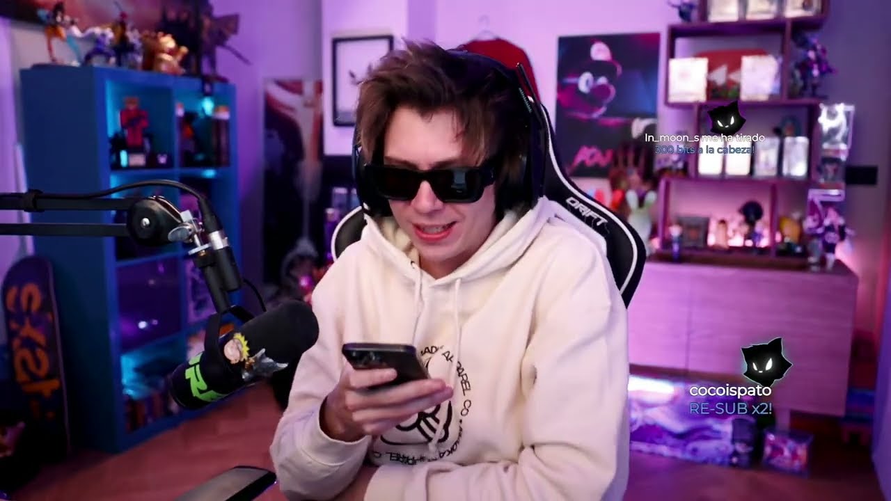 QUACKITY le manda un mensaje de agradecimiento a RUBIUS por invitarle a KARMALAND 5 ❤