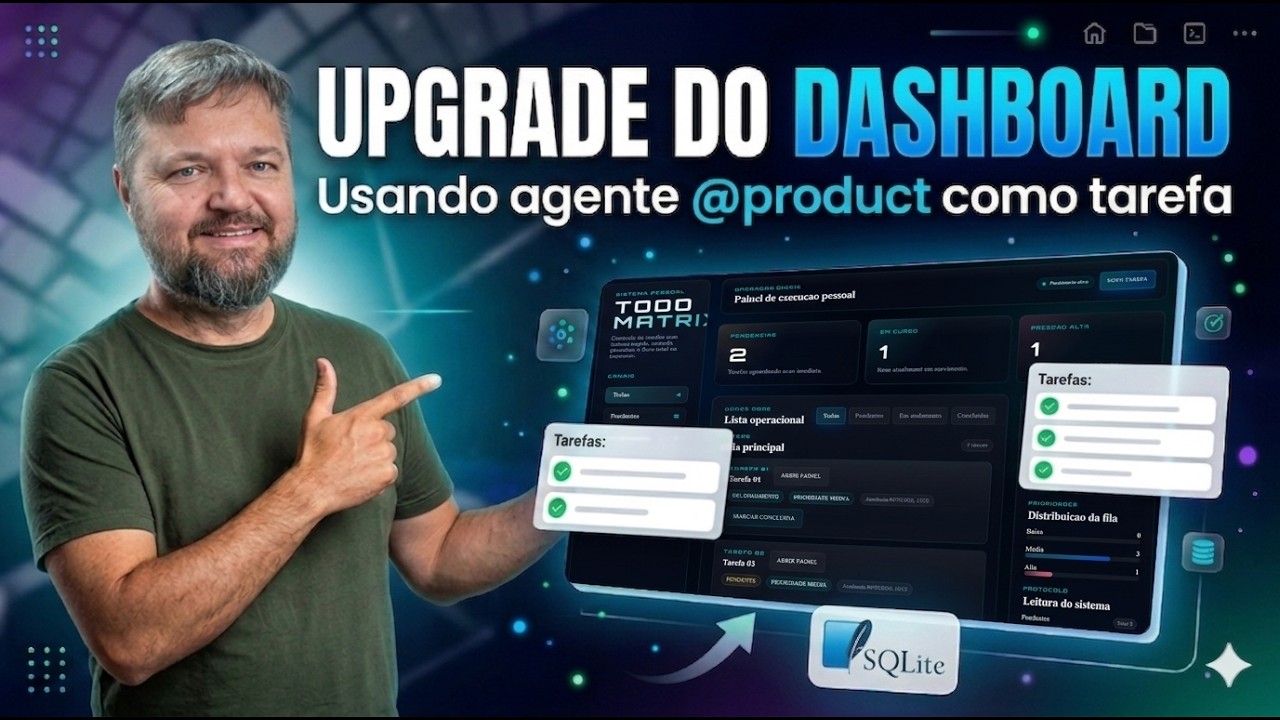 Evoluindo o Dashboard To-do Premium: para SQLite, Subtarefas com AIOS!