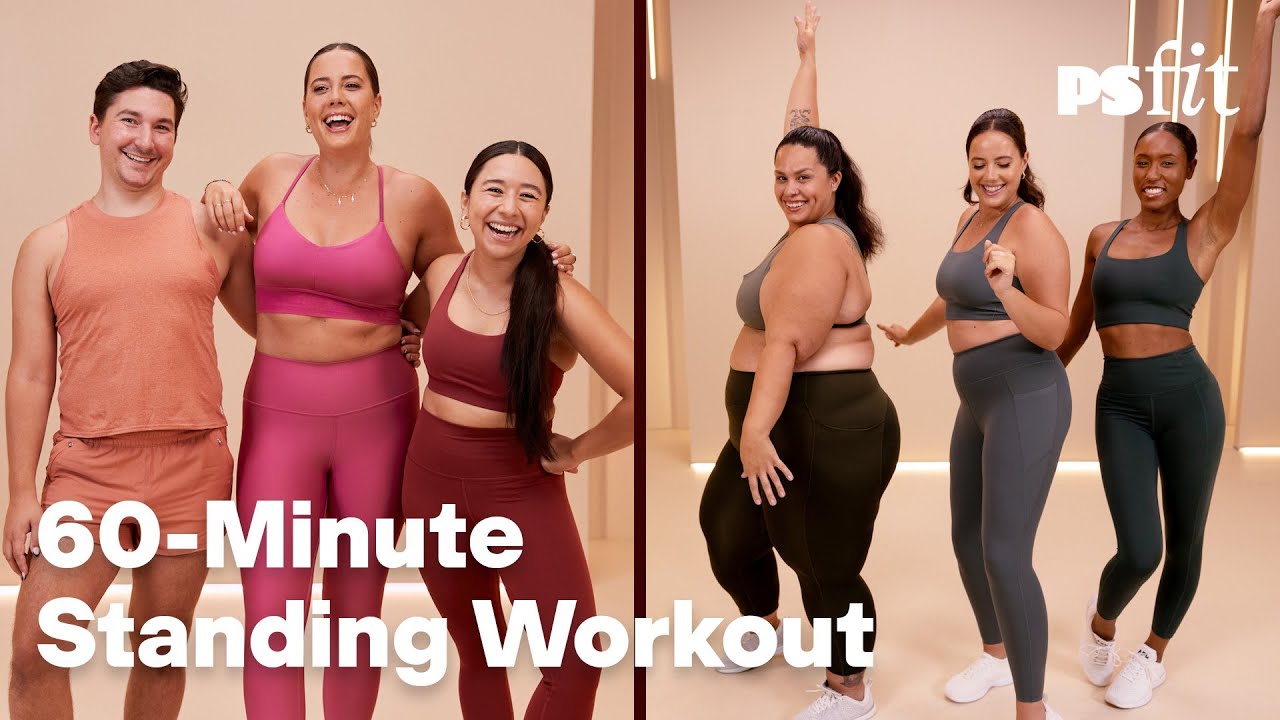 60-Minute Standing Cardio and Strength Workout | Rachel McClusky