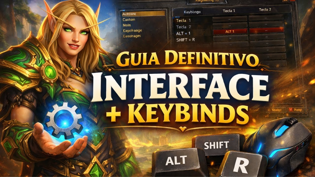 Interface e Keybinds no WoW – Passo a Passo do Zero