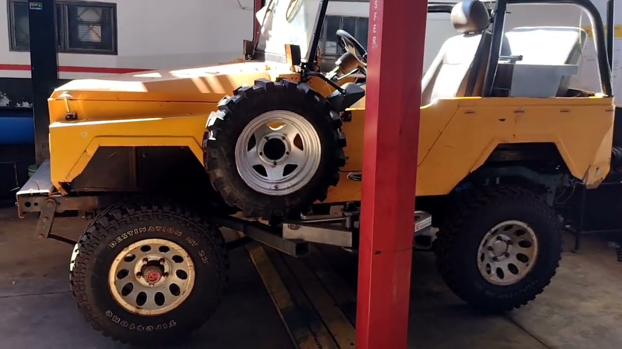 troca da ponta de eixo dianteira jeep javali