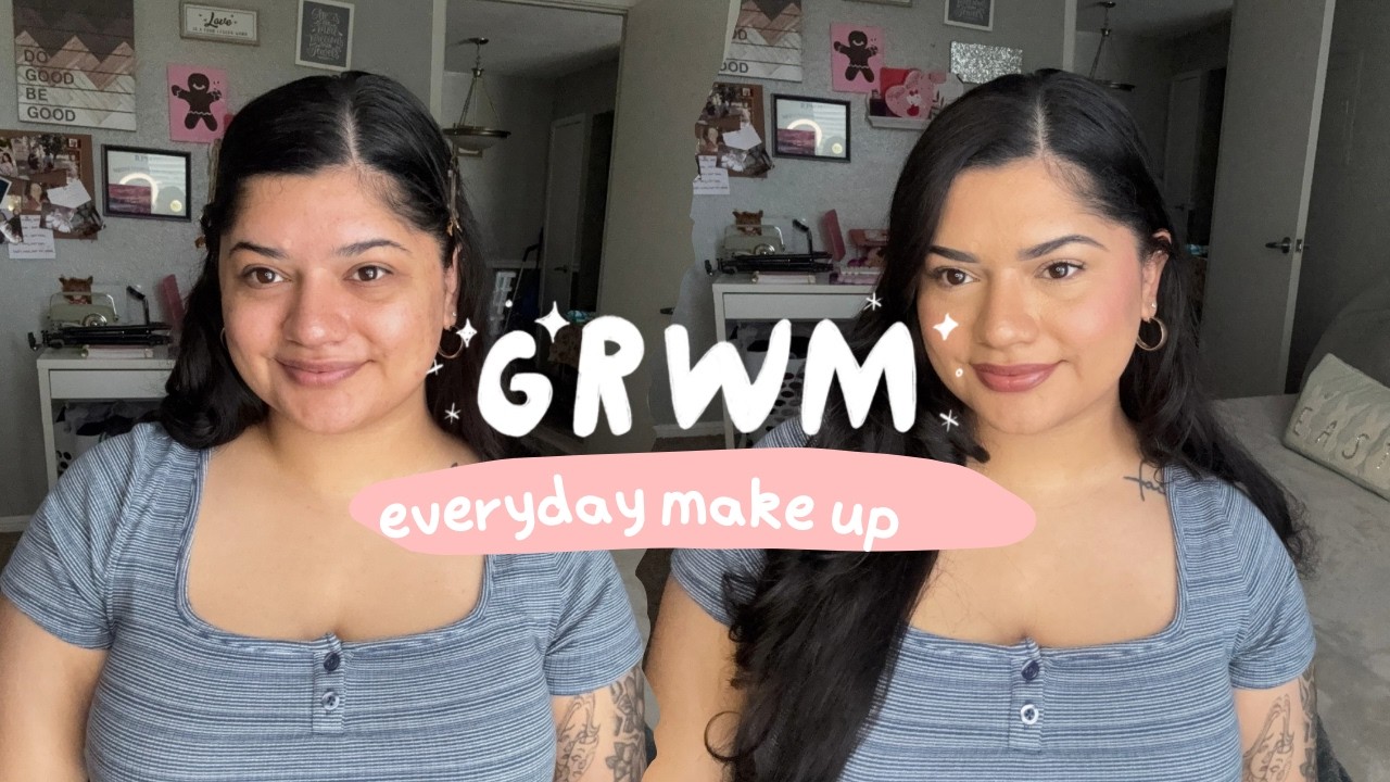 GRWM - Everyday Make Up look 💄🩷
