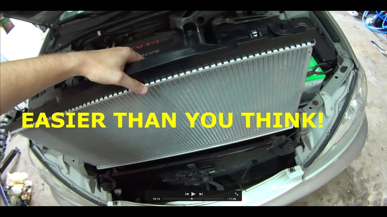How To Replace Your Car's Radiator. Featuring: 2002 Toyota Camry