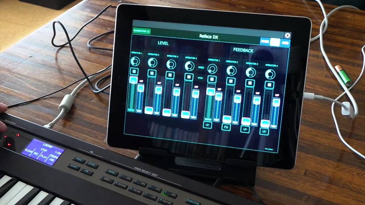 Reface DX editor