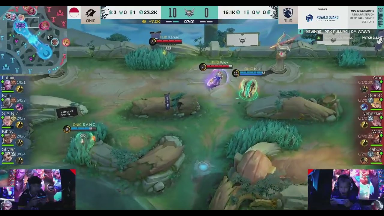 ONIC VS TLID GAME 2 MPLS16