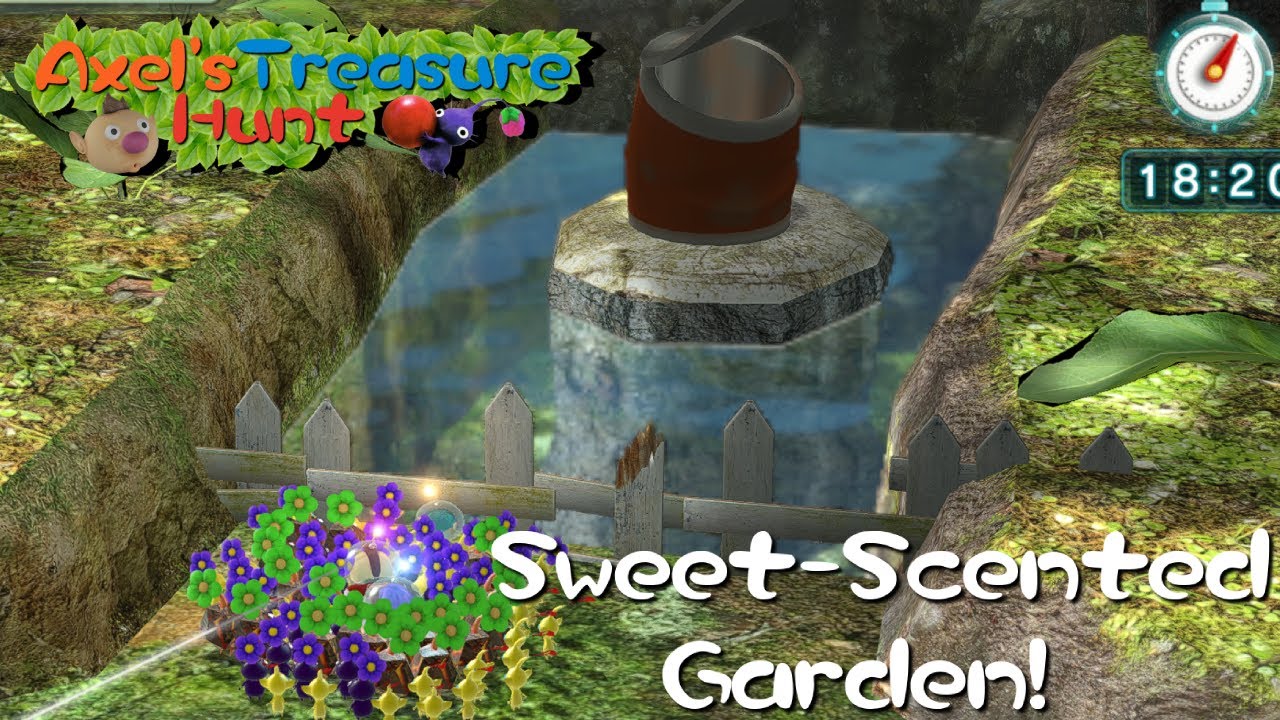 Sweet-Scented Garden Custom Map Test | Pikmin 3DX Mod