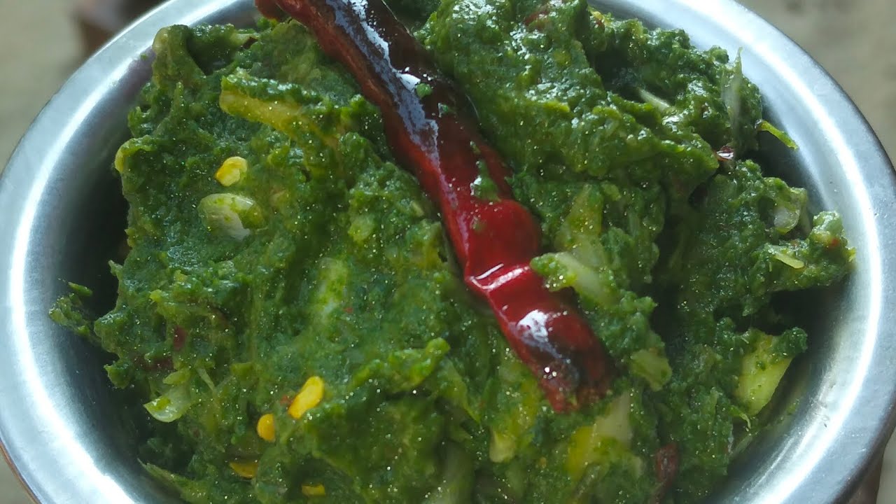 কুমড়ো পাতার ভর্তা #recipe #cooking 