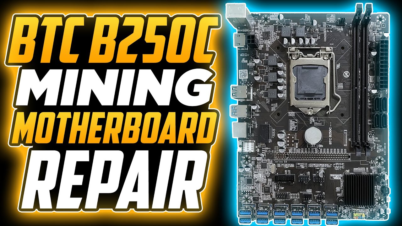 BTC B250C 12x Nvidia GPU Ethereum Mining Rig