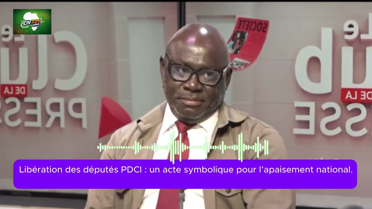 PDCI : la libération des députés comme message d’apaisement.