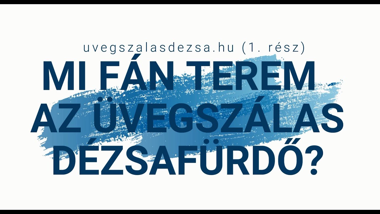 Üvegszálas dézsafürdő bemutató (1. rész)