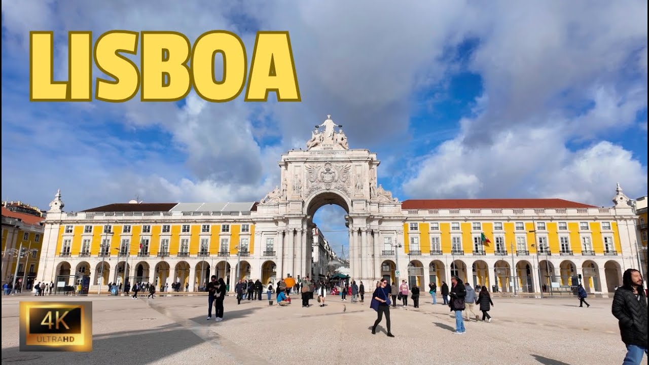 Passeio Matinal em Lisboa | Rua Rosa ao Terreiro do Paço ☀️