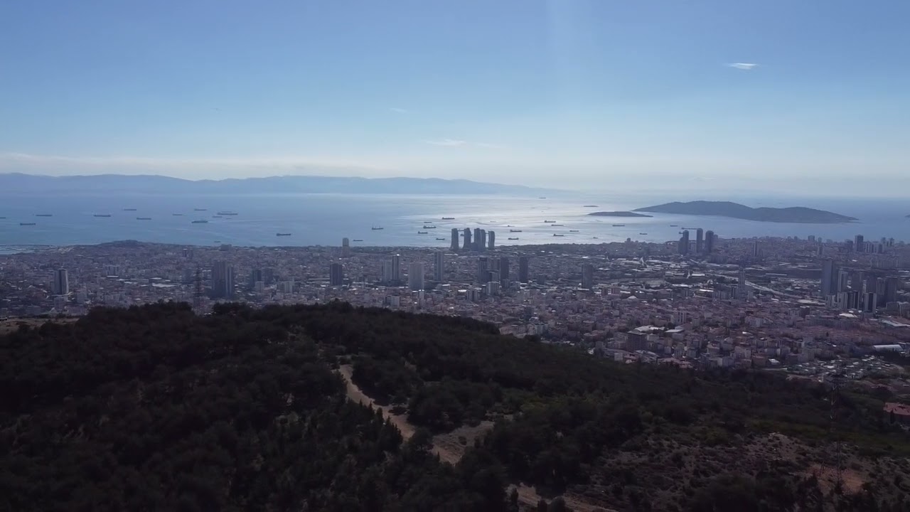 DJI aydos ormanından adalar kartal manzarası
