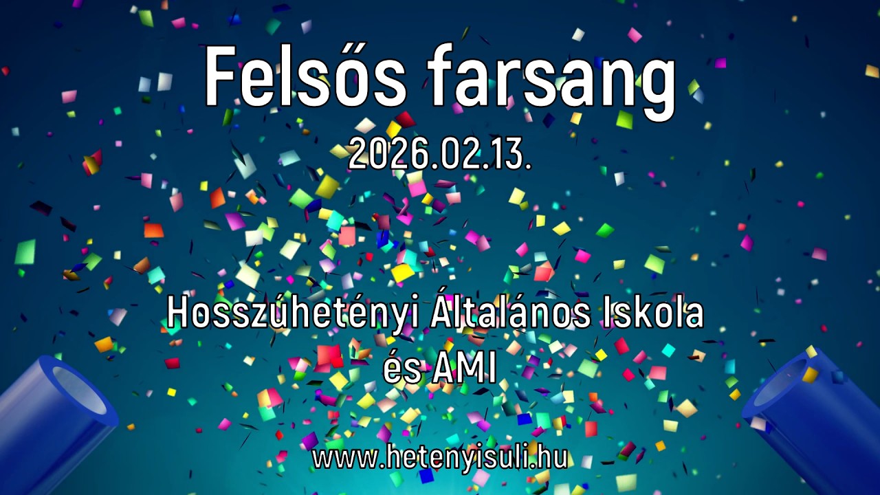 Felsős farsang - 2026.02.13.