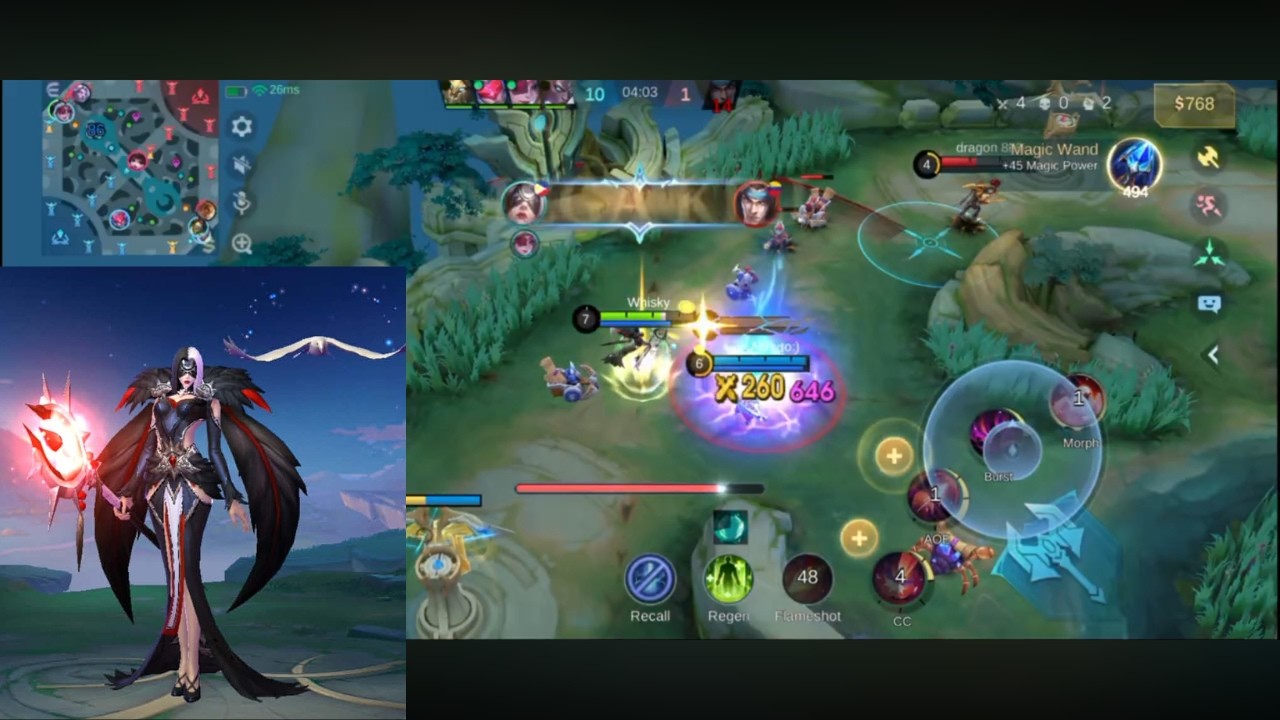 18 Kills No Death!! Pharsa The Powerful Midlaner !!!