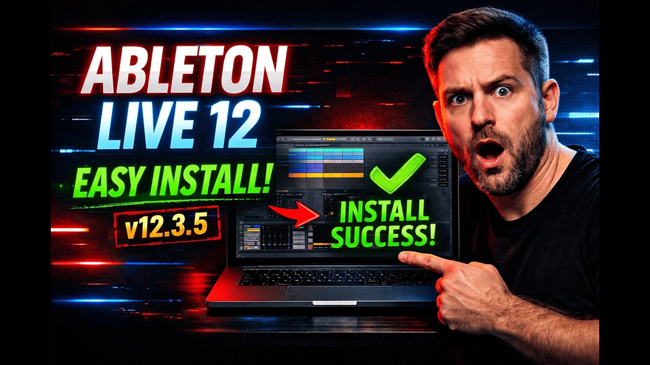 How To Install Ableton Live 12 Suite v12.3.5 Free Download (Easy Method)