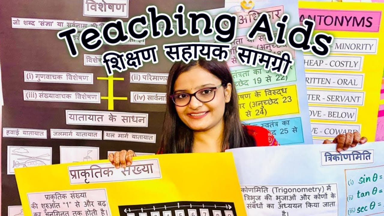 Teaching Learning Material/Aids || शिक्षण सहायक सामग्री ||