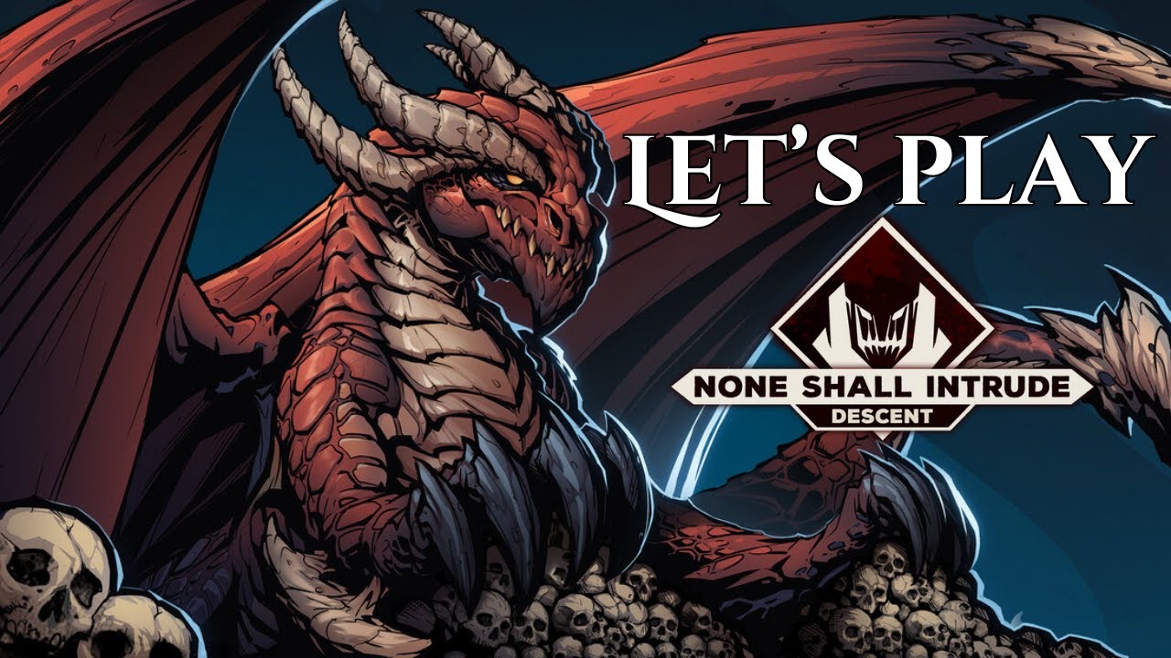 Let's Play None Shall Intrude: Descent | You are a RAID BOSS in this FREE Roguelike Deckbuilder!